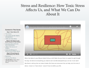 Stress and Resilience: How Toxic Stress Affects Us, and What We Can Do About It